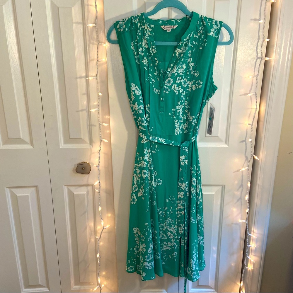 NWT Nanette Lepore Sleevless Pleated Dress